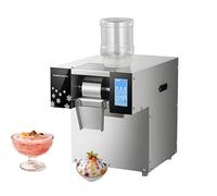 Machine à glace 250 kg de sortie quotidienne, rouleau de 9 cm de large, refroidi à l'eau pour cafés et restaurants, version intelligente