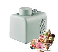 Machine à glace automatique 500 ml - 4 modes pour yaourt glacé, service doux et sorbet, garde au froid pendant 8 heures, pagaie amovible