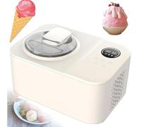 Machine à glace, automatique avec écran d'affichage, production rapide en 30 minutes, tête de mélange double feuille, maintien au froid pendant 10 minutes, pour la maison et les snacks de rue