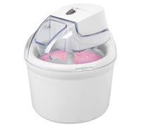 Clatronic Machine à glace / sorbetière duo ICM 3764 – 2 compartiments, 1500 ml, blanc