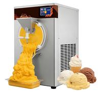Machine à glace commerciale 56L/h - Fabricant en acier inoxydable avec 5 programmes prédéfinis, minuteur réglable et cycle rapide de 15 minutes pour production à haut volume