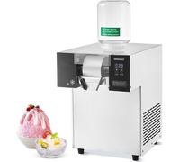 Machine à glace commerciale flocon de neige - 180 kg/24h - râpe à glace en acier inoxydable - fabrication de glace professionnelle - pour la restauration et le catering