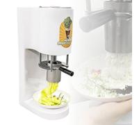 Machine à glace dure commerciale à spaghetti avec lames en acier inoxydable, puissance 80 W, capacité de trémie de 420 ml, débit de 30 L/H pour la préparation professionnelle des aliments