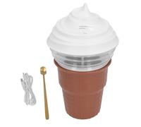 Machine à Glace Électrique Mini 450ml - Prépare Glaces, Sorbets & Yaourts Glacés en 20min - Compacte, Multi - usage, Personnalisable - Parfaite pour Snack Maison & Fêtes