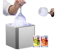 Machine à glace électrique pour verres, refroidisseur de verres professionnel pour un refroidissement rapide du vin, des cocktails, de la bière et des jus.