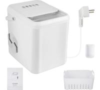 Machine à glace en boule, 26 lbs/24 h, 6-8 min pour 9 pièces, 105 W, BLANC, EU