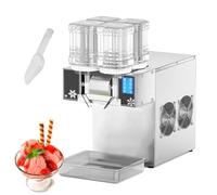 Machine à Glace et granité, broyeur électrique à 4 cylindres et 10 Vitesses réglables, pour Bar, Cocktails, Lait, Desserts, équipement Tactile