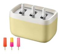 Machine à glace et sucettes glacées - Machine de bureau compacte pour crème glacée et sucettes glacées maison, idéale pour un usage familial