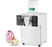 Machine à glace flocon de neige commerciale 175kg/24h glace rasoir acier inoxydable