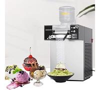 Machine à Glace Flocon De Neige Professionnelle, 600 W, Broyeur De Flocons De Neige, Machine Bingsu, épaisseur Réglable, pour Cocktails, Lait.