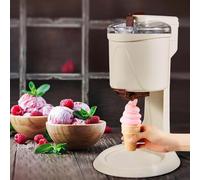 Machine À Glace Italienne 1L, DIY Sorbetière Automatique Pour Glaces Maison Et Yaourts Glacés, Appareil À Sorbets Aux Fruits Sain, Opération En Un Clic Pour Cuisine