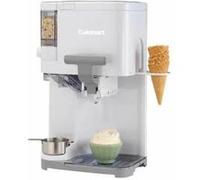 Cuisinart Sorbetière | machine à crème glacée, yaourt glacé, gelato, sorbet, sans produits laitiers | Distributeur de garniture | facile à utiliser | 1.42L fait 6 portions | Prêt en 20mins | ICE48U