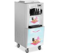 Machine à glace italienne Machine à glace italienne pro 2140 W 33 l/h 3 saveurs