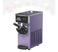 Machine à Glace Italienne-Puissance 450W-Machine à Glace Professionnelle,Usage Café-Snack-Restaurant-Food Truck,Appareil à Frozen Yogurt-Rendement Élevé 4.5kg par Heure(Purple)