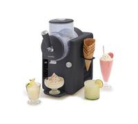 GreenPan Machine à glace Frost – Sorbetière & Slushie 15-en-1, 6 modes, sans pré-congélation, Gris