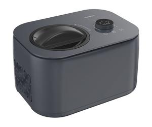Machine à glace MEDION LIFE Ice Cream Maker MD 100116 1 L avec compresseur, commande tactile et écran LED Gris