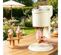 Machine À Glace Molle 1 L Pour Usage Domestique, Mini-machine Automatique Avec Cuve Intérieure Amovible Et Lavable, Appareil À Desserts Glacés Aux Fruits Type Creami