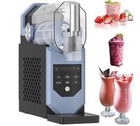 Machine A Glace Molle Machine À Granité Boissons Glacées Professionnelles Sans Glace Pour La Maison Réservation En Une Seule Touche 5 Préréglages Pour Milkshakes,Frappés, Granités,Crèmes Glacées