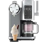 Machine à glace Ninja Swirl by CREAMi 13-en-1 - Glaces, glace italienne et smoothie bowls Argent platine | NC701EU | par SharkNinja