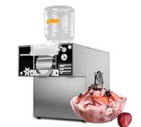 Machine à glace pilée électrique automatique, machine à glace pilée flocon de neige, avec ventilateurs de dissipation de chaleur, pour la maison, les fêtes, les food trucks,60kg