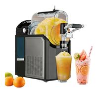 Machine à glace pilée, machine à boissons glacées avec 5 programmes prédéfinis et écran tactile numérique, machine à milkshake à nettoyage automatique pour smoothies, milkshakes, yogourt glacé