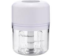 Machine à Glace Pilée Manuelle Portable, Broyeur à Glace pour Smoothie et Boissons, Mini Ice Crusher Cuisine Maison 250 ml (Blanc)
