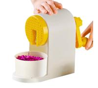 Machine à glace pilée - outils de bar avec manivelle de petite taille et portable, machine à écraser la glace, pour la maison dortoir appartement vacances vacances vacances usage quotidien Whisky B