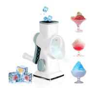 Machine a Glace Pilée, panemy Ice Breaker, Lames à Double RangéE D'Angle 45°, Broyage Glace Efficace, éConomie D'Effort, Machines à Glaçons Conviennent Camping, Cocktails, Café Froid, CrèMe Glacée