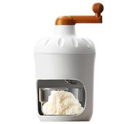 Machine à glace portable - Broyeur à glace en acier inoxydable avec plateau de congélation pour glace rasée et cocktails - Idéal pour un usage domestique et commercial