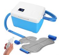 Machine à glace pour épaule après chirurgie | Mode d'économie d'énergie et télécommande sans fil, minuterie réglable et écran LED, coussinet de compression de thérapie par le froid de remplacement de