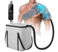 Machine à glace pour épaule après chirurgie, poche de glace d'épaule avec minuterie programmable, machine de thérapie par le froid, système de soulagement de la douleur de cryothérapie