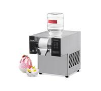 VEVOR Machine à glace râpée commerciale – 80 kg/24h, inox, refroidissement par air