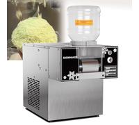 Machine à Glace Râpée de Neige Commerciale,Machine à Glace pilée Automatique, broyeur à cônes de Neige 60/120/180kg/Jour, Machine à Glace Flocons de Neige Commerciale Maison(180KG)