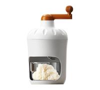 Machine à glace rasée, machine à glace rasée, machine de cône de neige pour aliments pour broyage de glace, acier inoxydable portable rasage