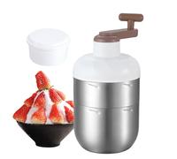 Machine à glace rasée, rasoir à glace manuel - Petite machine à raser à glace,Cube de congélateur déméritant, fabricant de cône de neige pour la maison, broyeurs à chaud coudre
