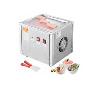 Machine à Glace Roulée 28x24x2 cm, Plancha à Glace Roulée en Inox Alimentaire, Machine à Rouler la Glace Commerciale, avec