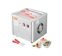 Machine à Glace Roulée en Inox Alimentaire 28×24×2cm pour Bars Cafés Pâtisserie