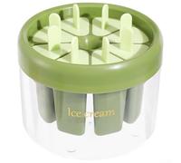Machine à glace sans effort, plateau pour sucettes glacées maison, parfait pour des idées créatives de friandises (vert)