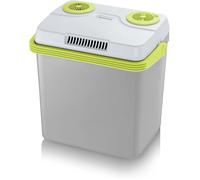 Severin Glacière électrique, 25 L, Inclus 3 câbles d'alimentation Dont allume-cigare12 V et câble USB, Vert/Gris, KB 2925