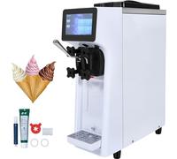 Machine à glace soft, 10 l/h pour production de parfums individuels - Plan de travail - Rendement efficace - Qualité premium
