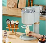 Machine À Glace, Sorbetière Automatique De 1 Litre Pour La Maison, Avec Cuve Intérieure En Acier Inoxydable, Idéale Pour Préparer Des Glaces Et Sorbets Maison, Pour Bars, Cafés