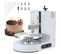 Machine à glacer les gâteaux - VEVOR - HBLSMMJ-0412 - Plateau tournant 35 cm - 25-320 tr/min - Grattoir réglable