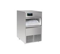 Machine à Glaçon Professionnelle Rond - 50 kg / 24 heure - - R290 - Acier inoxydable 498x604x831mm
