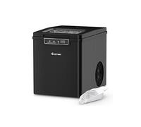 Machine à Glaçons 12KG /24H Portable 9 Glaçons par 8 Min avec Réservoir 1,85L,Affichage-LCD 105W pour Maison,Bureau,Bar