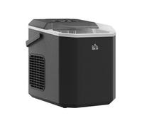 Machine à glaçons - 12Kg en 24H, 9 glaçons en 6-13 minutes - accessoires, nombreuses fonctions - noir Noir G