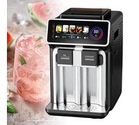 Machine à glaçons 3 en 1,portable et compacte,d'une capacité de 1,5 L, produit 12 glaçons en 6 à 10 minutes,avec distributeur d'eau froide à 5 °C,Idéale pour la cuisine, les fêtes et le bureau