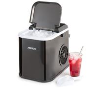 Machine à glaçons - AREBOS - Ice Cube Maker - 12 kg/24 h - Réservoir 1 1 L - 8 glaçons en 10-15 min