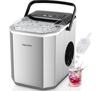 Machine à glaçons argent 15kg/24h glace concassée et pépite 6 Min dispositif de Table autonettoyant 120W Argent