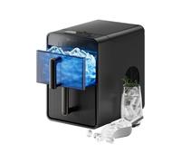 DREAME Aura Bullet Machine à Glaçons - 1.2L - 10 kg Max /24 h - Produisant des Glaçons en 6 Min, Éclairage LED et Mode Autonettoyage