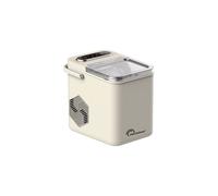 Machine à glaçons automatique Little Balance Happy Glacons 2 3042 Blanc crème couvercle gris métallique panneau noir